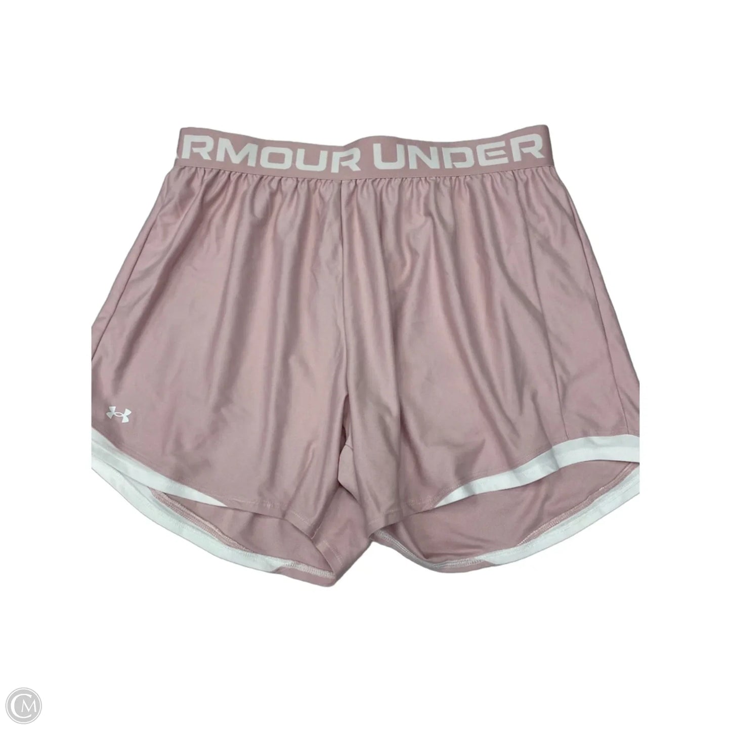 Athletic Shorts By Under Armour In Pink, Size: 1x