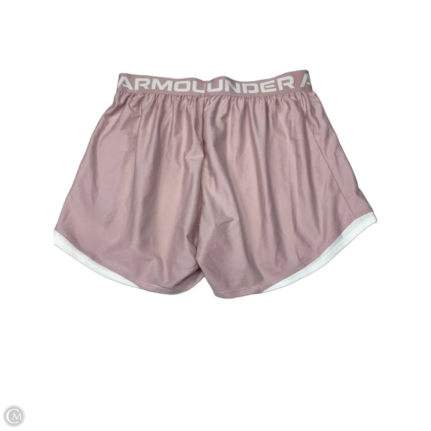 Athletic Shorts By Under Armour In Pink, Size: 1x