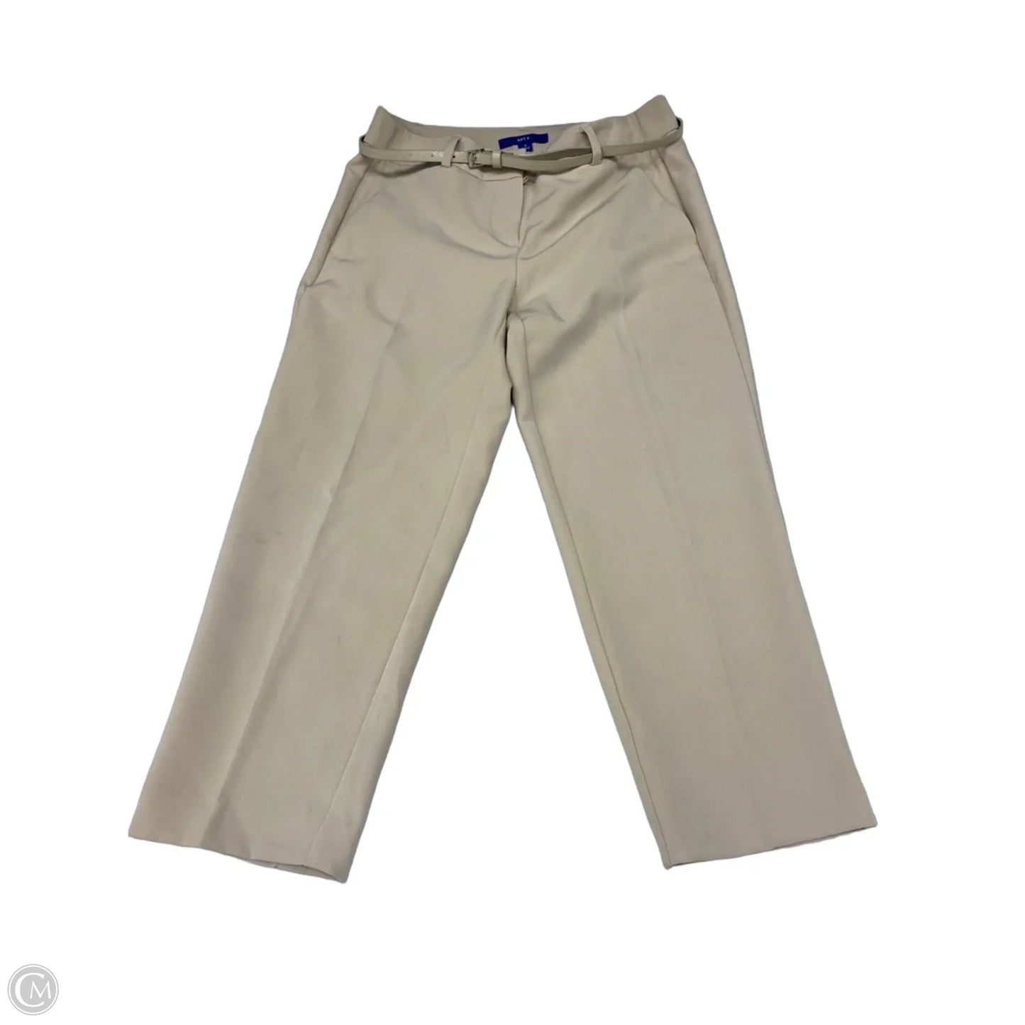 Pants Dress By Apt 9 In Beige, Size: 4