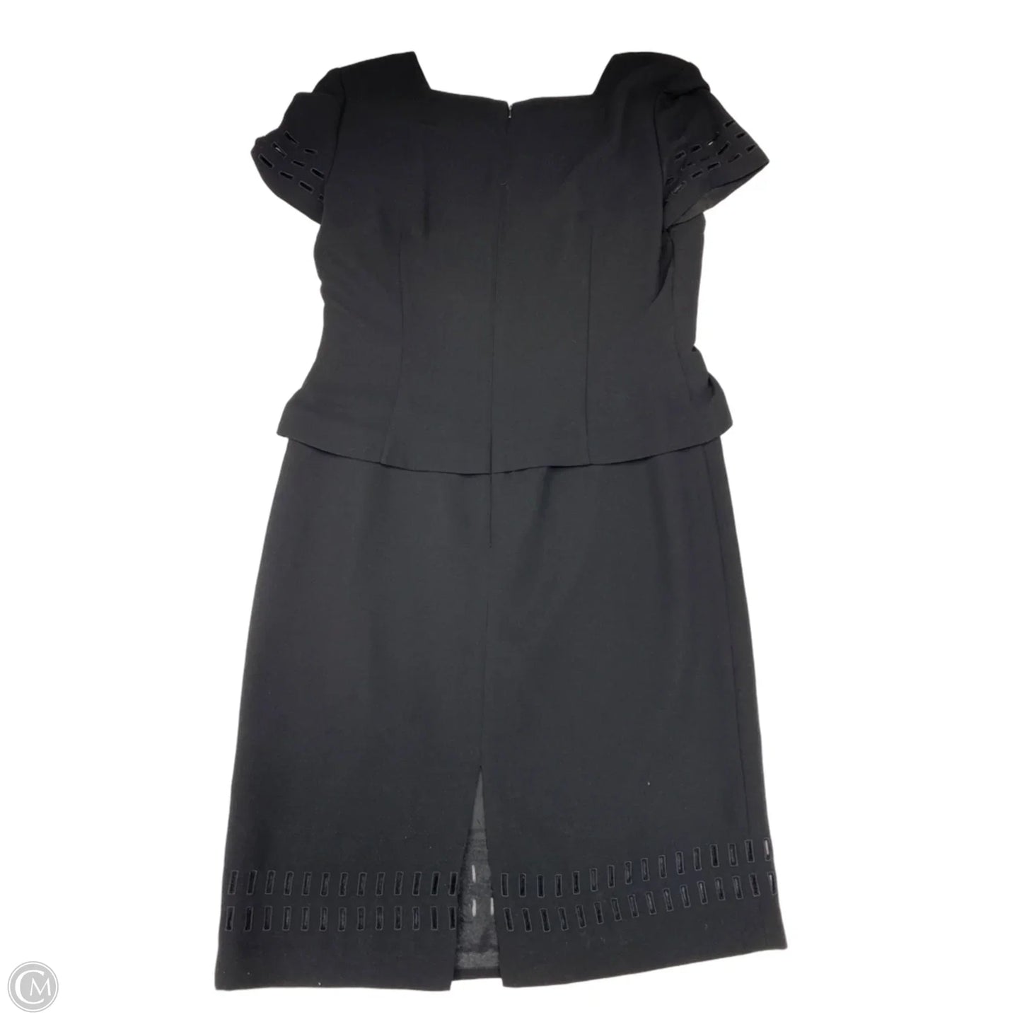 Dress Work By Donna Morgan In Black, Size: M