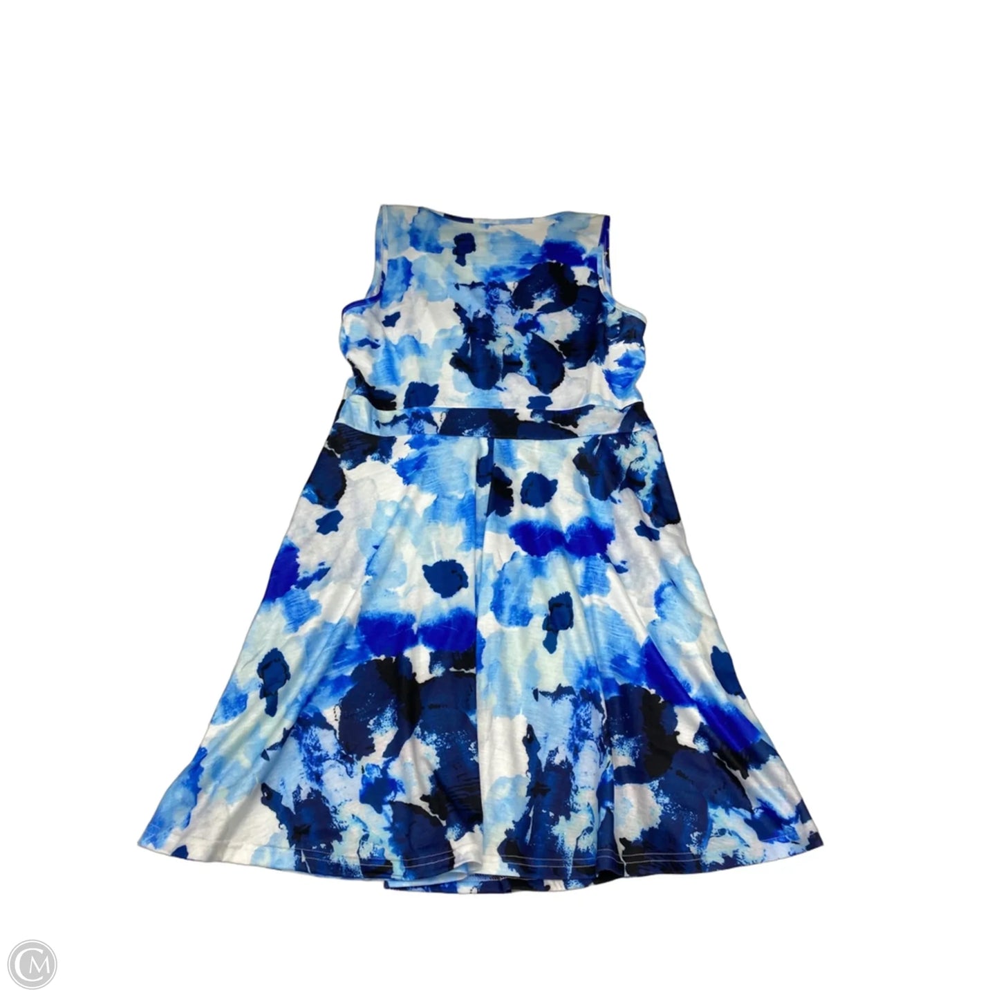 Dress Casual Midi By Clothes Mentor In Blue, Size: Xxl