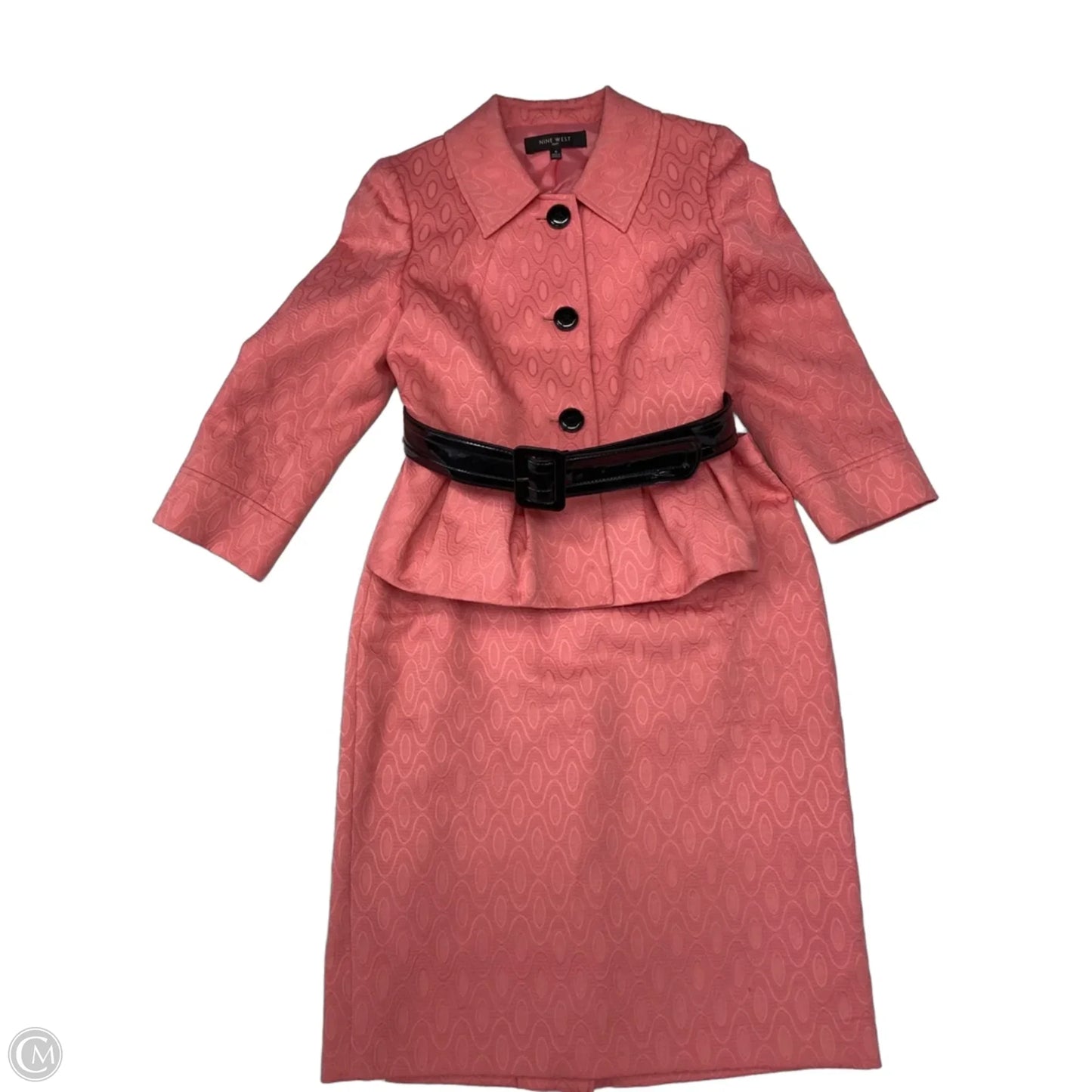 Skirt Set 2pc By Nine West In Pink, Size: 8