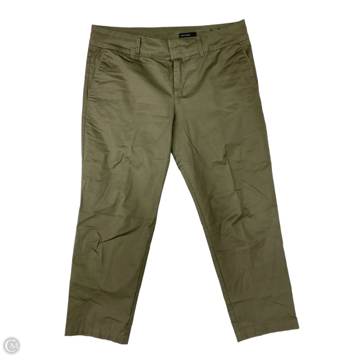 Pants Cropped By Kut In Green, Size: 10