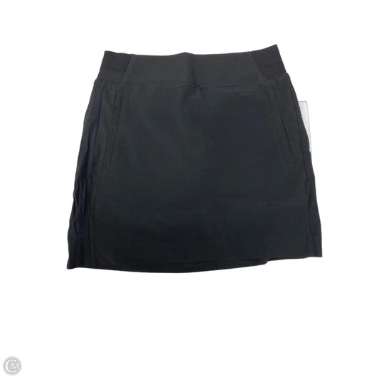Athletic Skort By Athleta In Black, Size: Xs