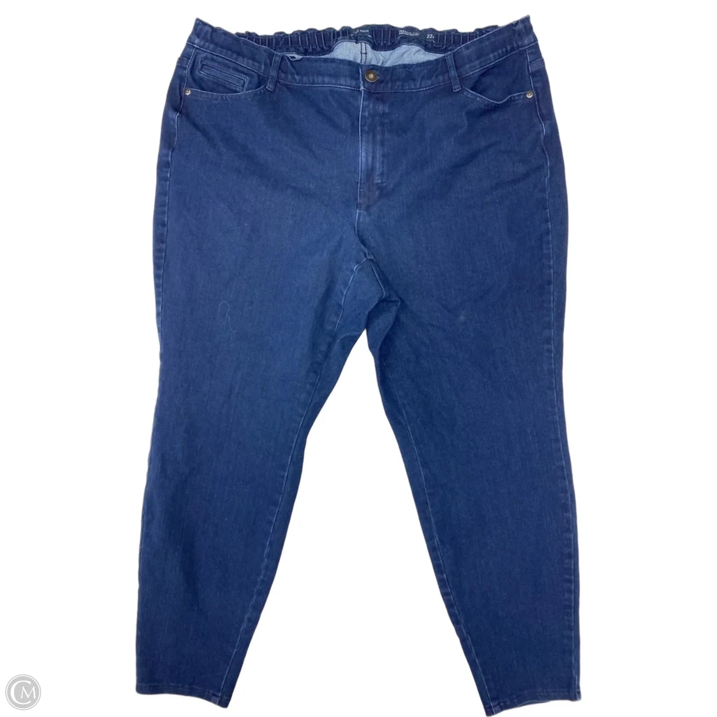 Jeans Jeggings By J. Jill In Blue Denim, Size: 22
