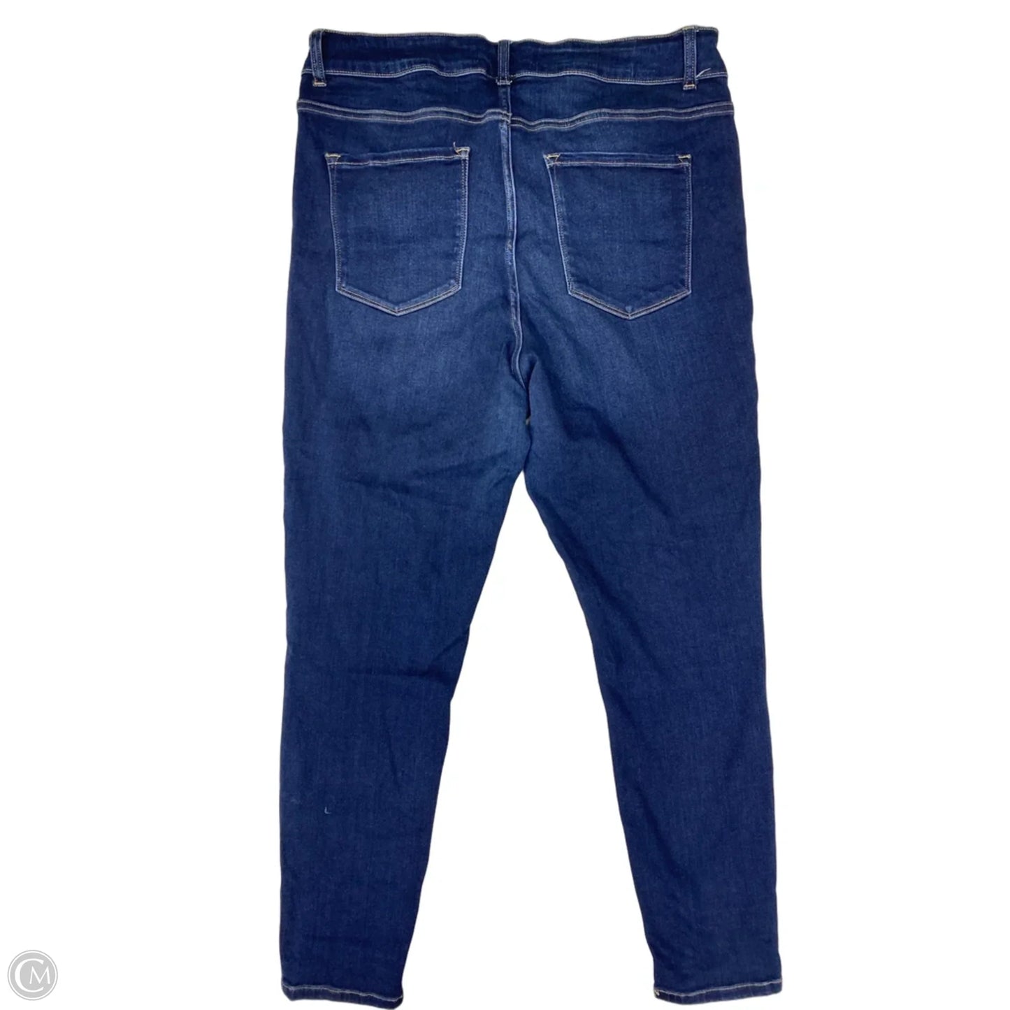 Jeans Skinny By Flying Monkey In Blue Denim, Size: 18