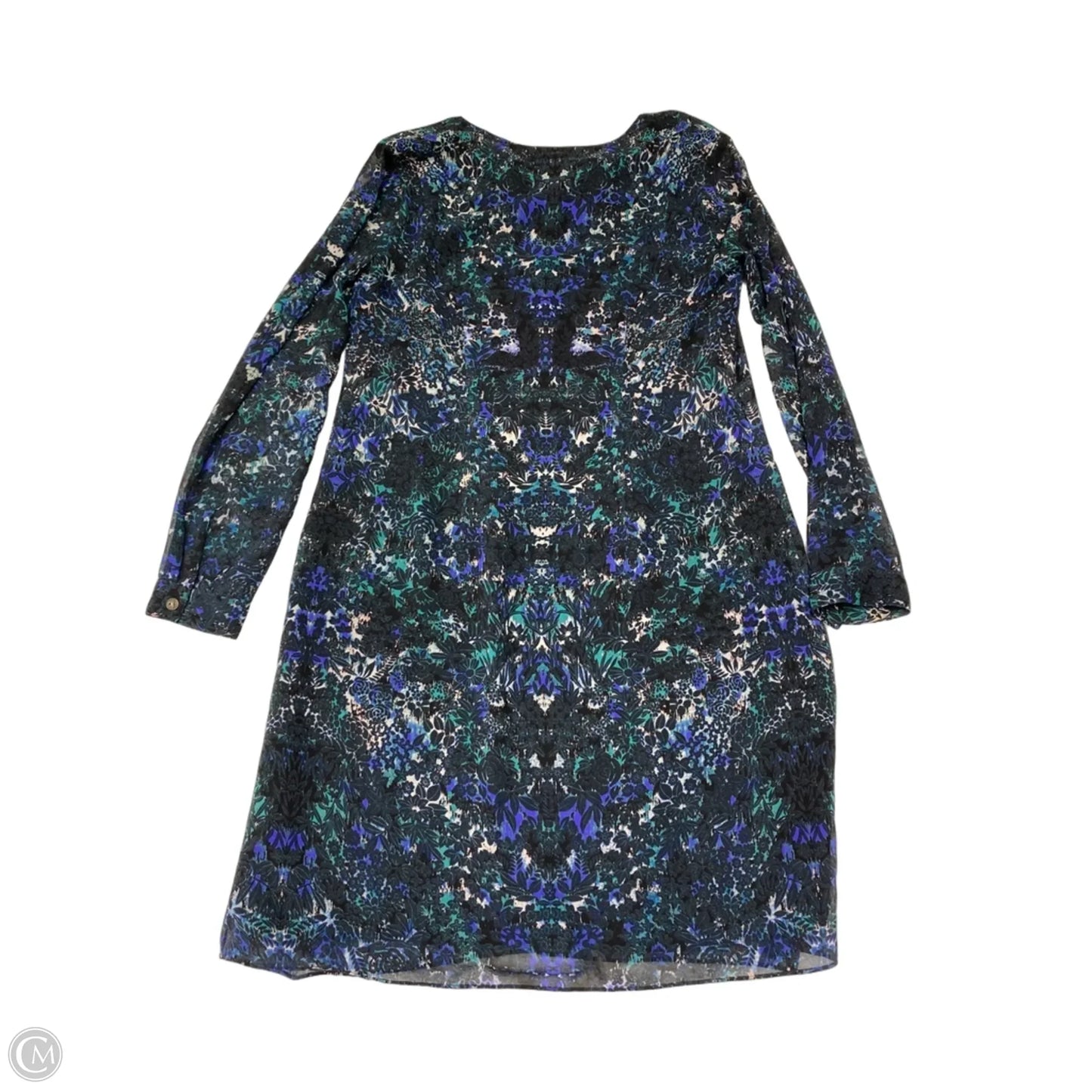 Dress Party Midi By Cabi In Black & Blue, Size: S