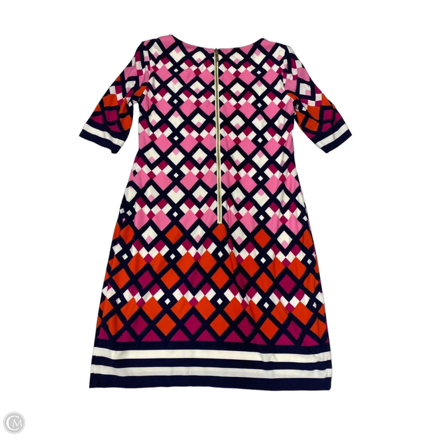 Dress Work By Eliza J In Geometric Pattern, Size: Xsp