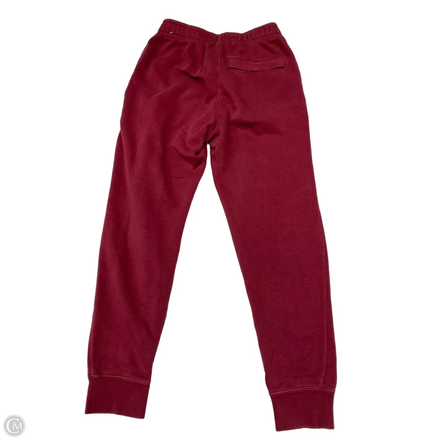 Athletic Pants By Nike In Maroon, Size: Xs