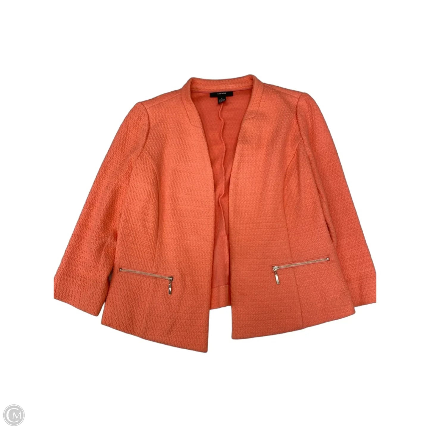 Blazer By Alfani In Peach, Size: M