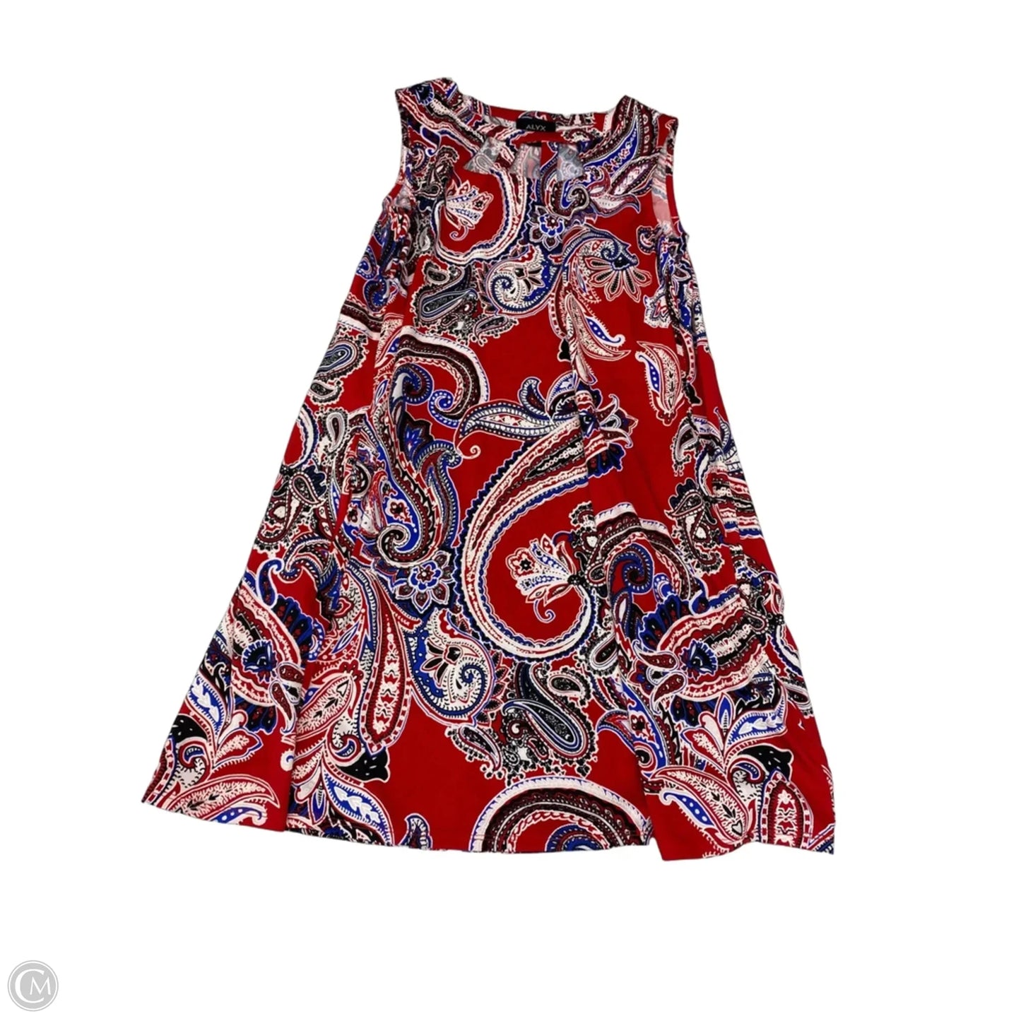 Dress Work By Alyx In Paisley Print, Size: Lp