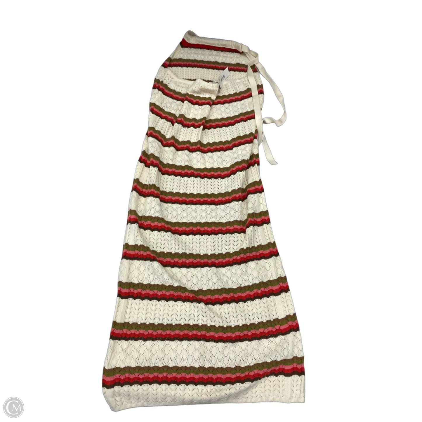 Dress Sweater By The Drop In Striped Pattern, Size: 2x