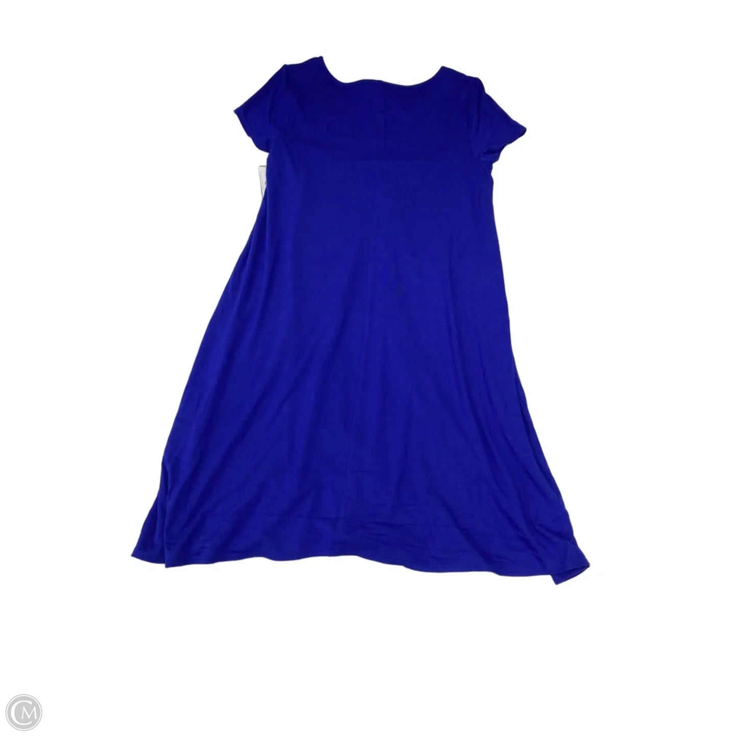 Dress Casual Midi By Chaus In Blue, Size: L
