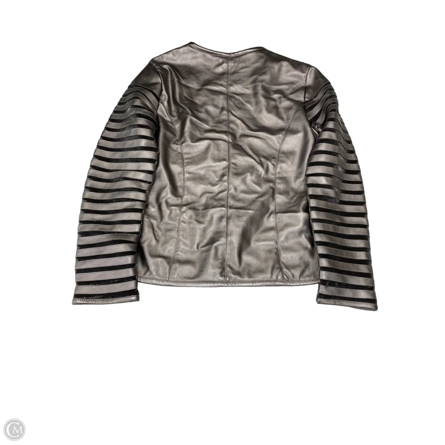 Jacket Other By Clothes Mentor In Silver, Size: S