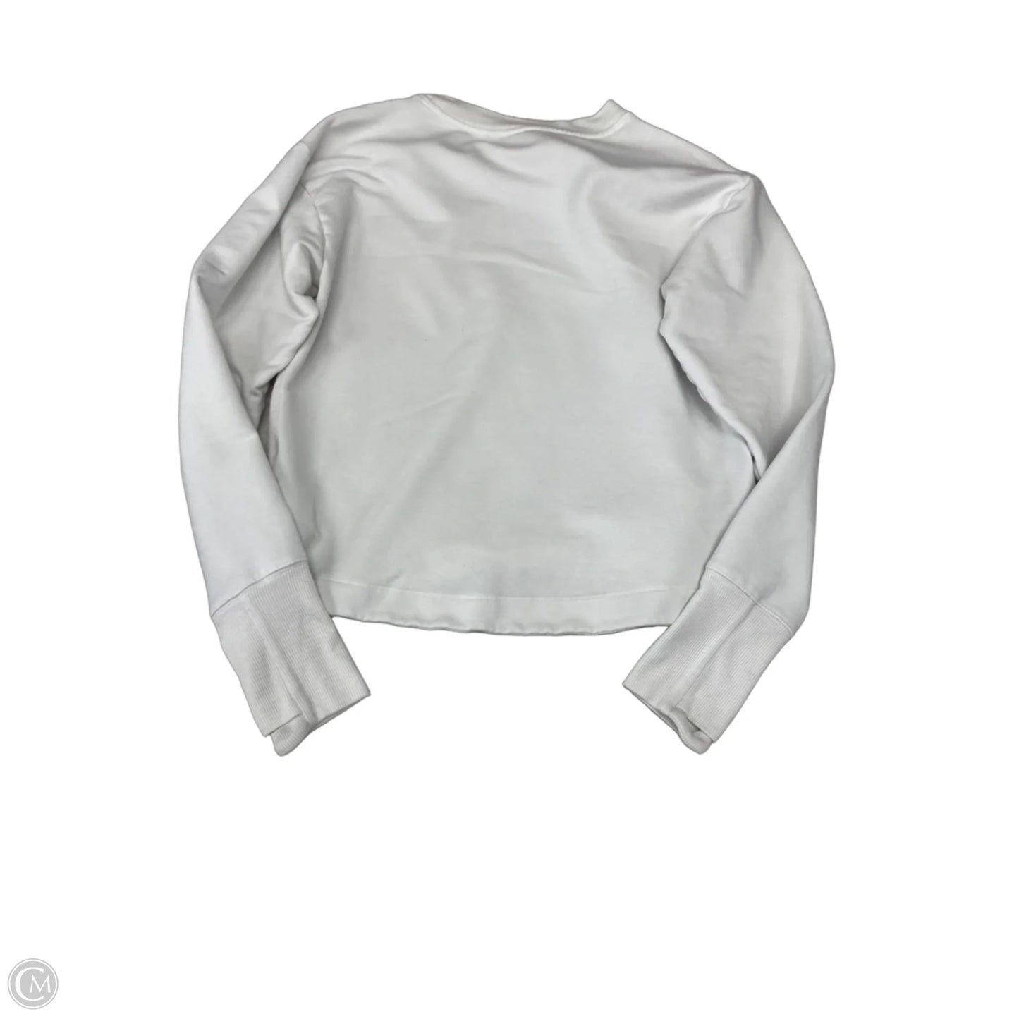 Sweatshirt Crewneck By Athleta In White, Size: Xs