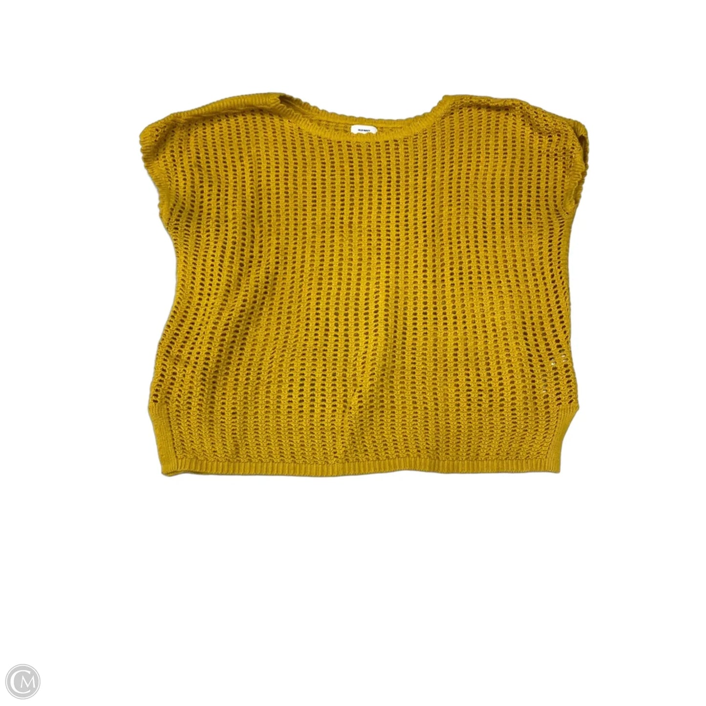 Sweater By Old Navy In Yellow, Size: L
