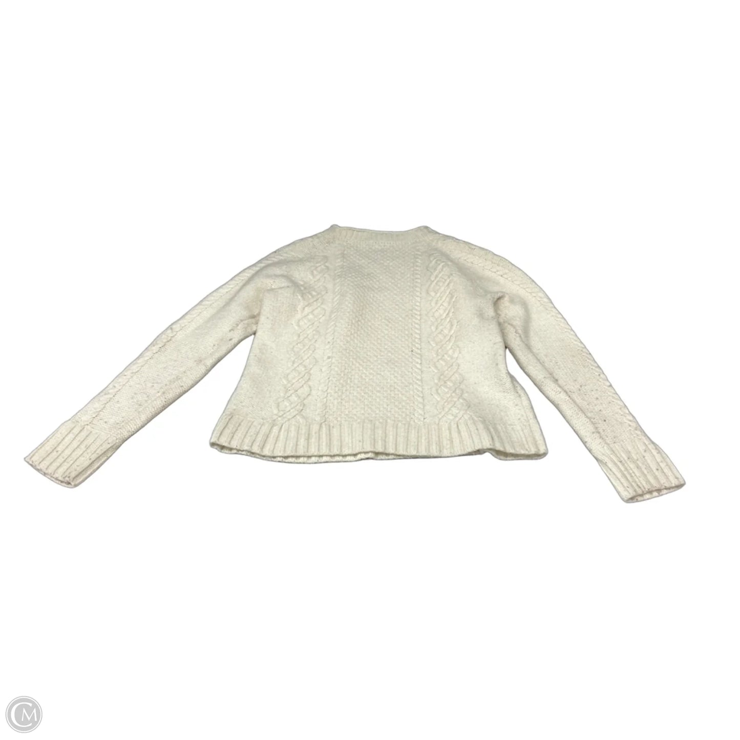 Sweater By J. Crew In Cream, Size: L