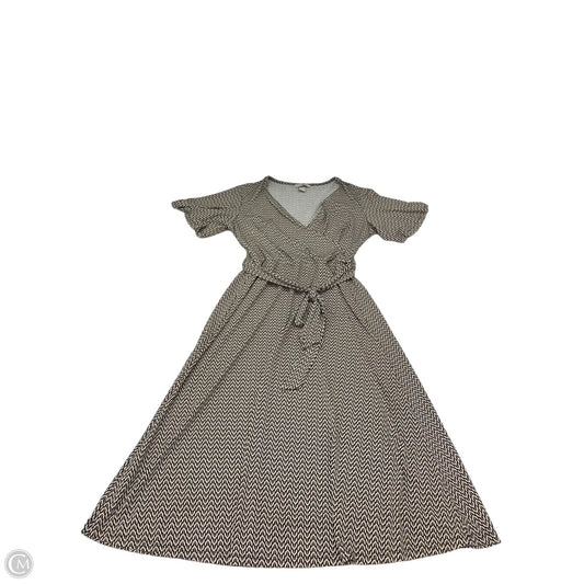 Dress Work By H&m In Black & Cream, Size: M