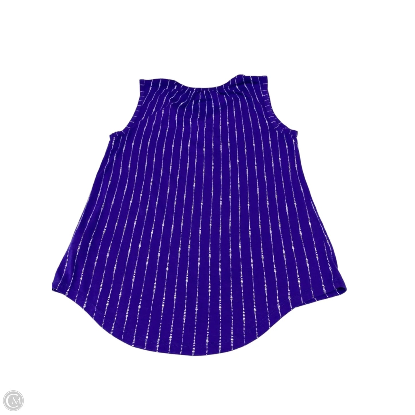 Top Sleeveless Basic By Liz Claiborne In Purple, Size: Xs