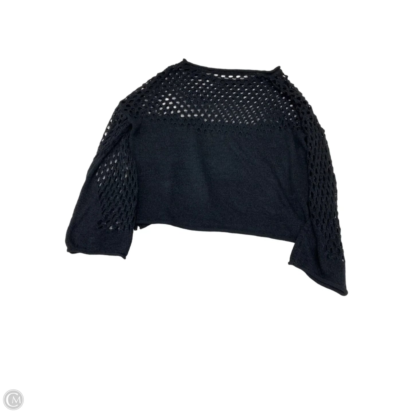 Sweater By Clothes Mentor In Black, Size: L