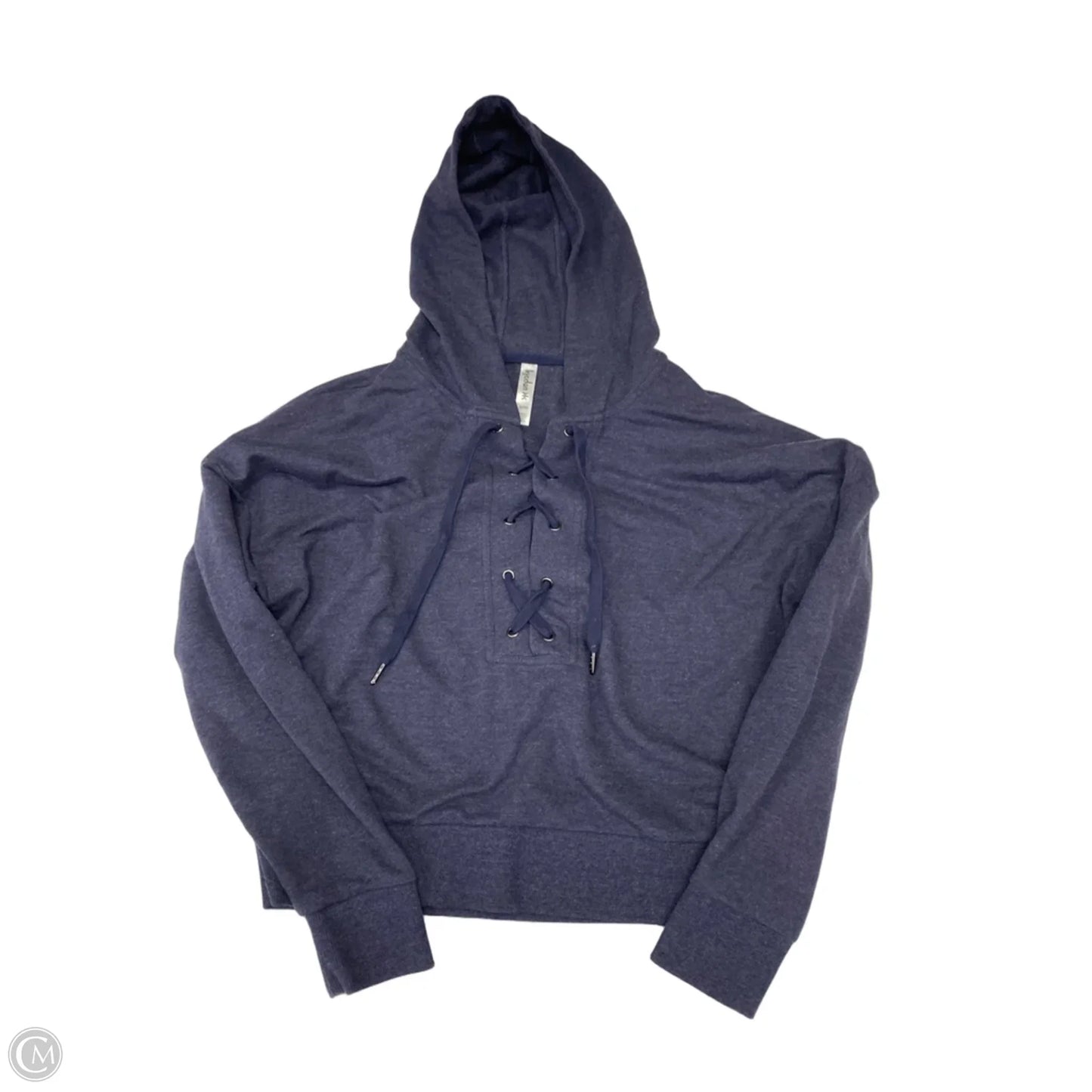 Sweatshirt Hoodie By Kyodan In Blue, Size: M
