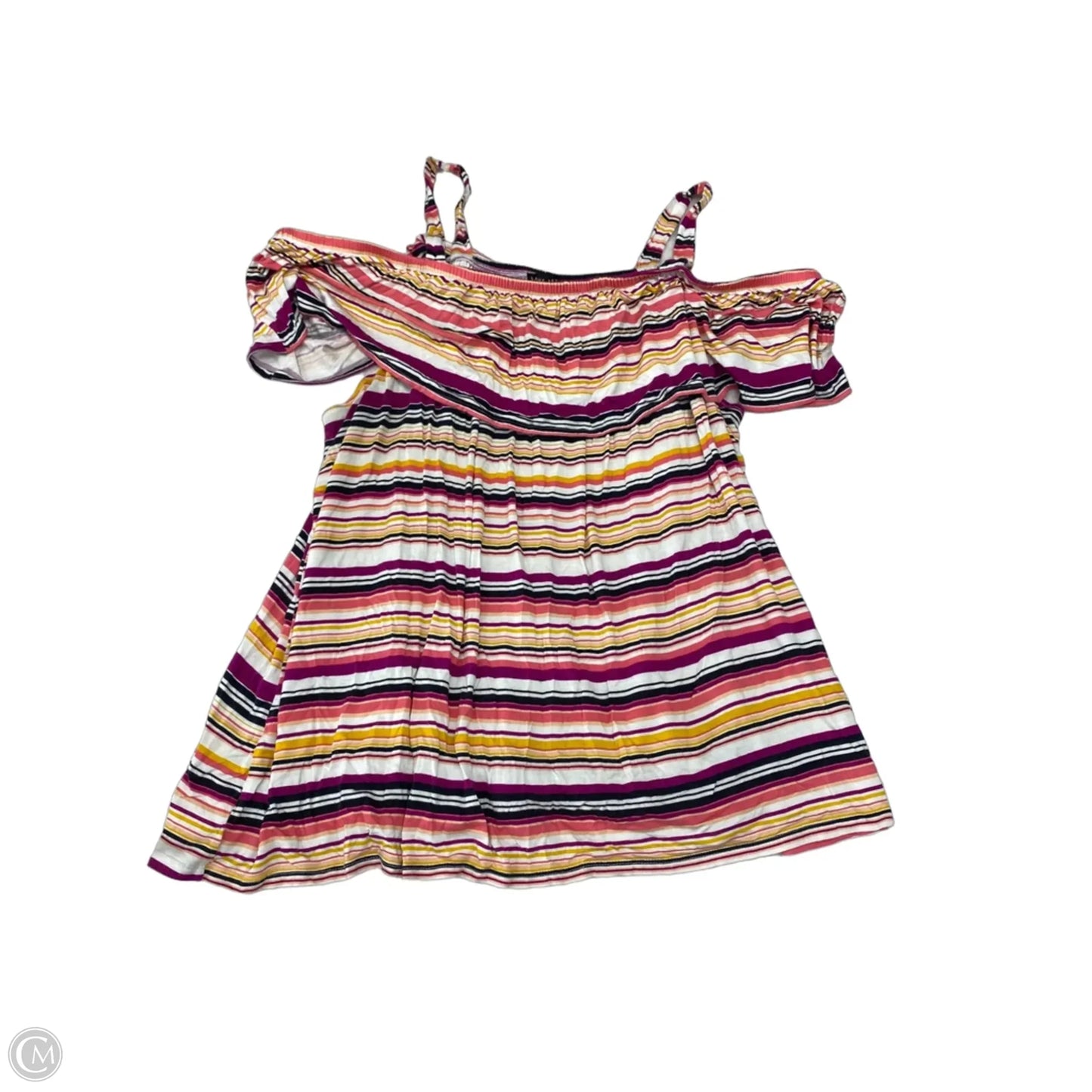 Top Sleeveless By Lane Bryant In Striped Pattern, Size: 3x