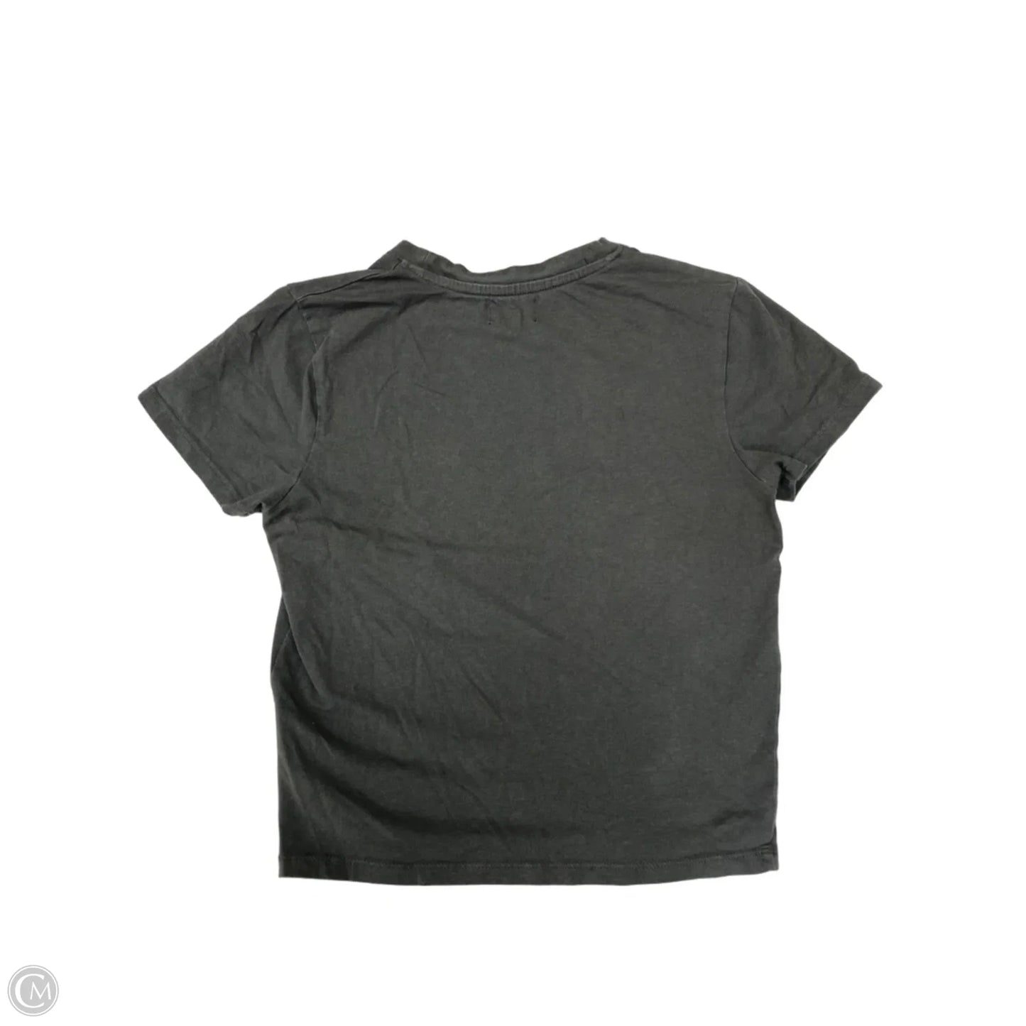 Top Short Sleeve Basic By Clothes Mentor In Grey, Size: S