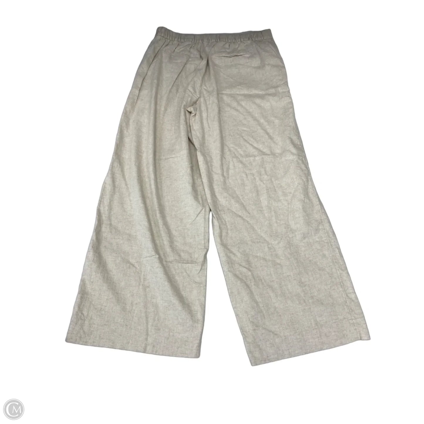 Pants Linen By Banana Republic In Beige, Size: 12