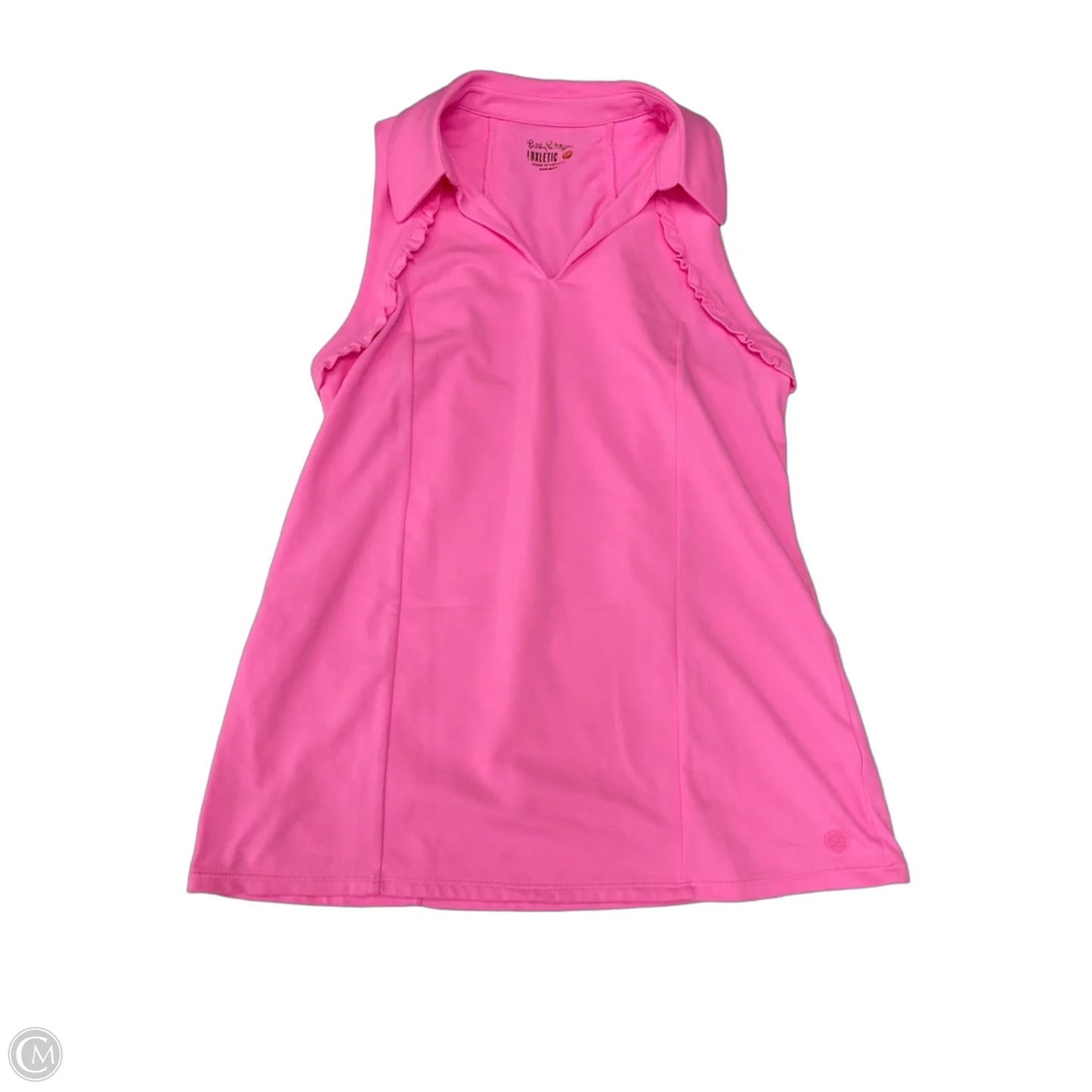 Top Sleeveless Designer By Lilly Pulitzer In Pink, Size: M