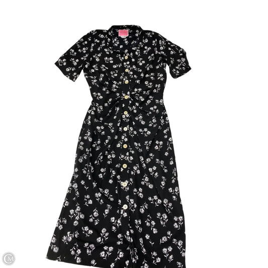 Dress Designer By Kate Spade In Black & White, Size: L