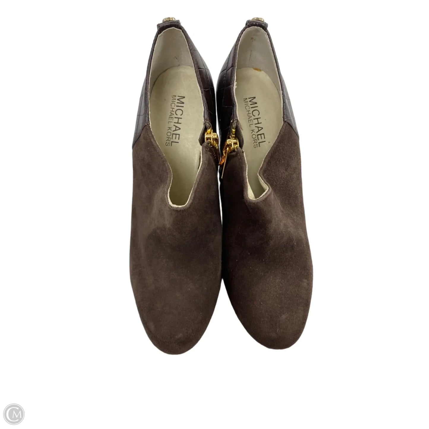 Boots Designer By Michael Kors In Brown, Size: 6.5