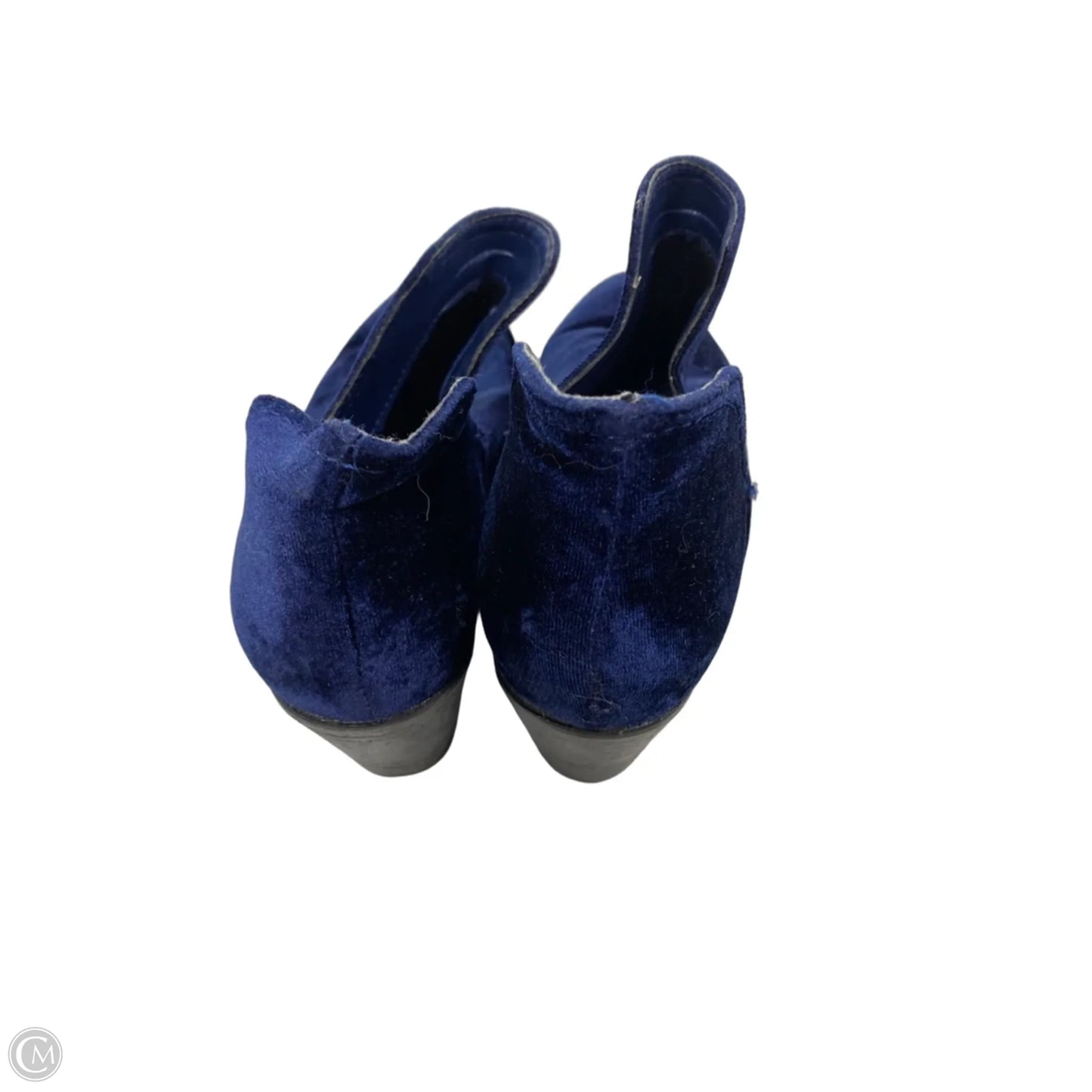 Boots Ankle Heels By Steve Madden In Blue, Size: 6.5