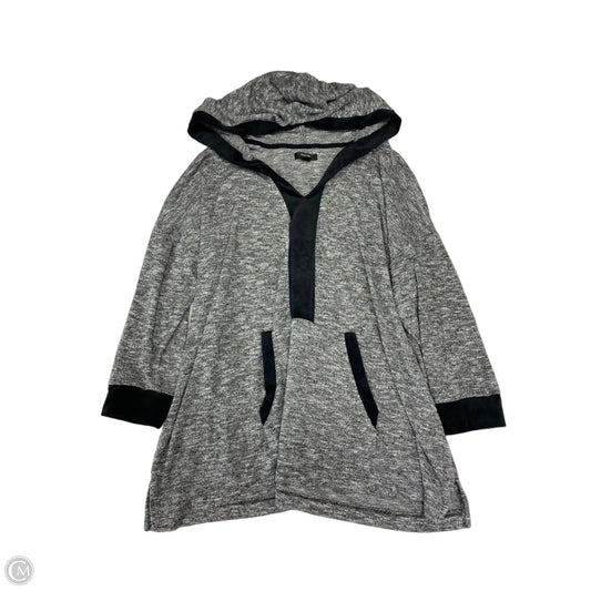 Sweatshirt Hoodie By Simply Vera In Grey, Size: Xl