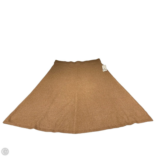 Skirt Maxi By Worthington In Brown, Size: 26