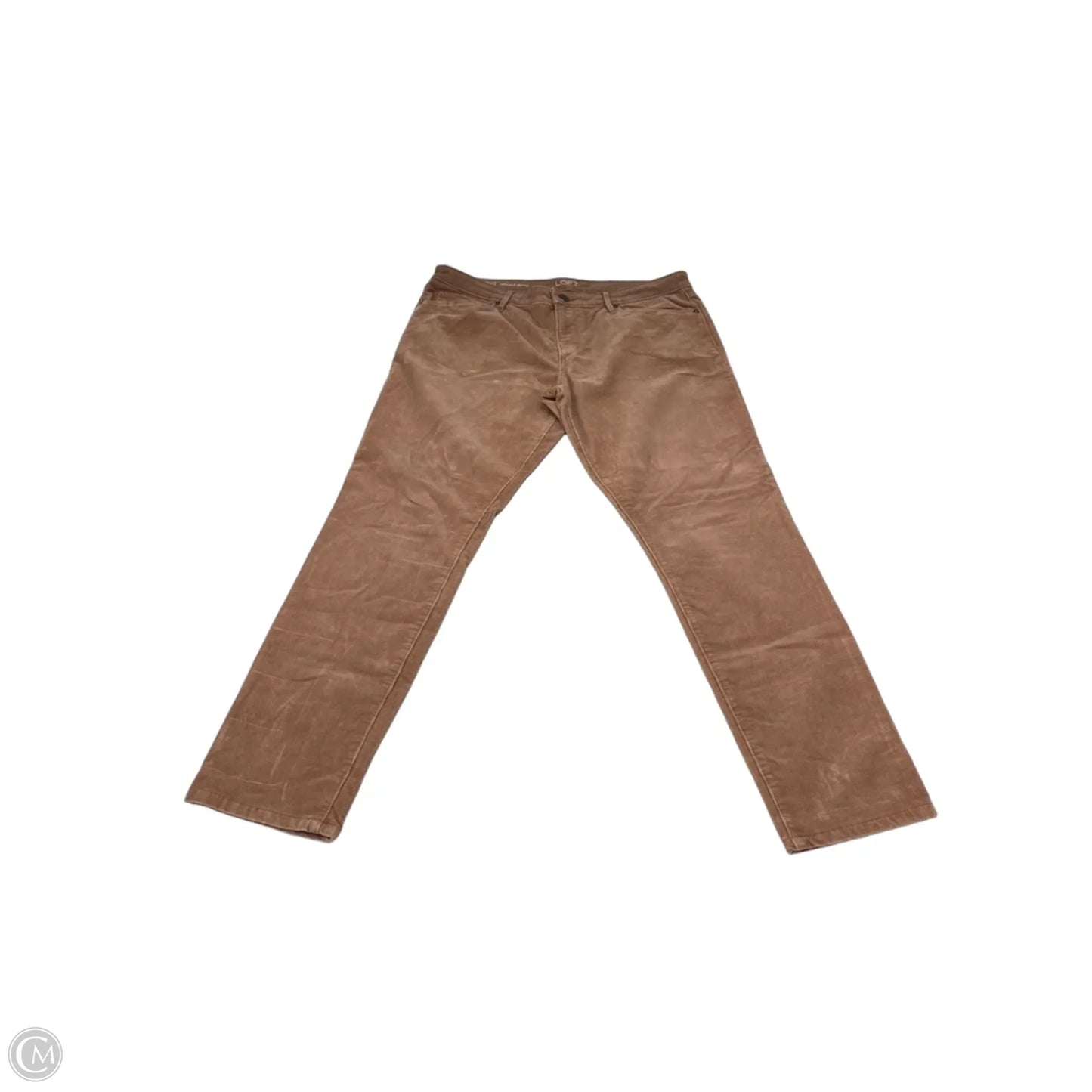 Pants Corduroy By Loft In Brown, Size: 12