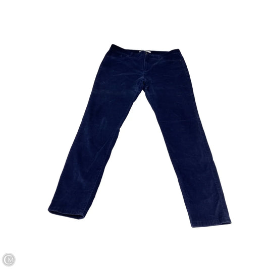 Pants Corduroy By Lc Lauren Conrad In Blue, Size: 14