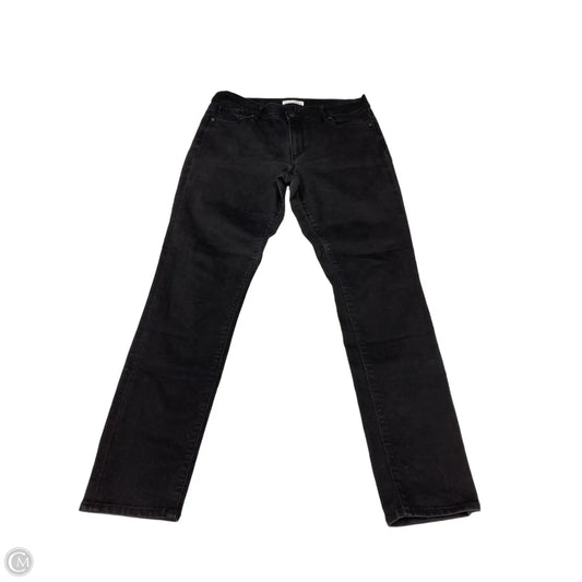 Jeans Boyfriend By Loft In Black, Size: 12