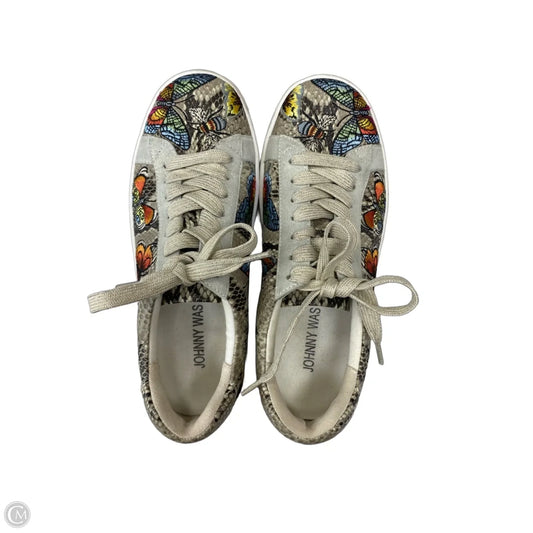 Shoes Sneakers By Johnny Was In Multi-colored, Size: 6