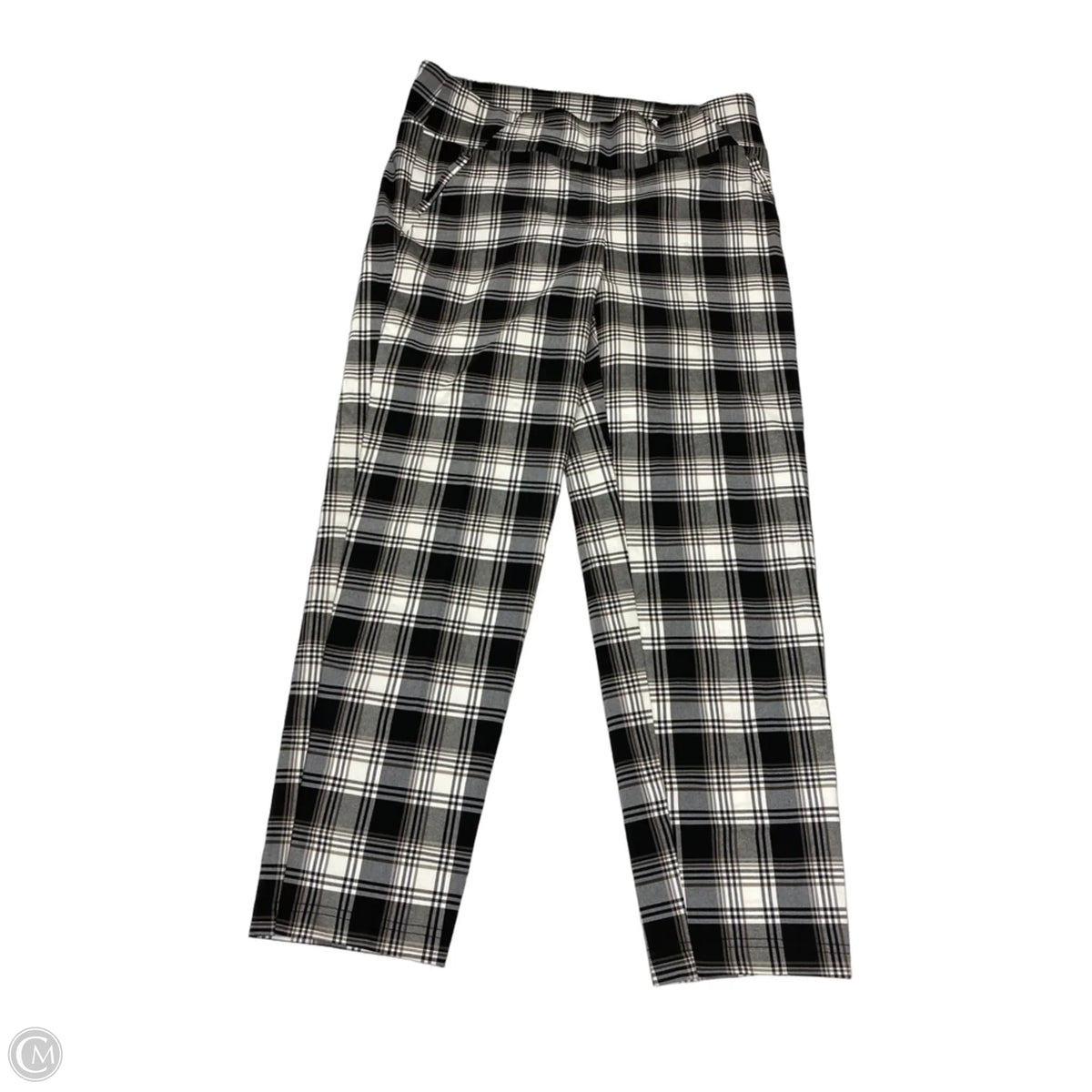 Pants Dress By Soho Apparel In Plaid Pattern, Size: 12