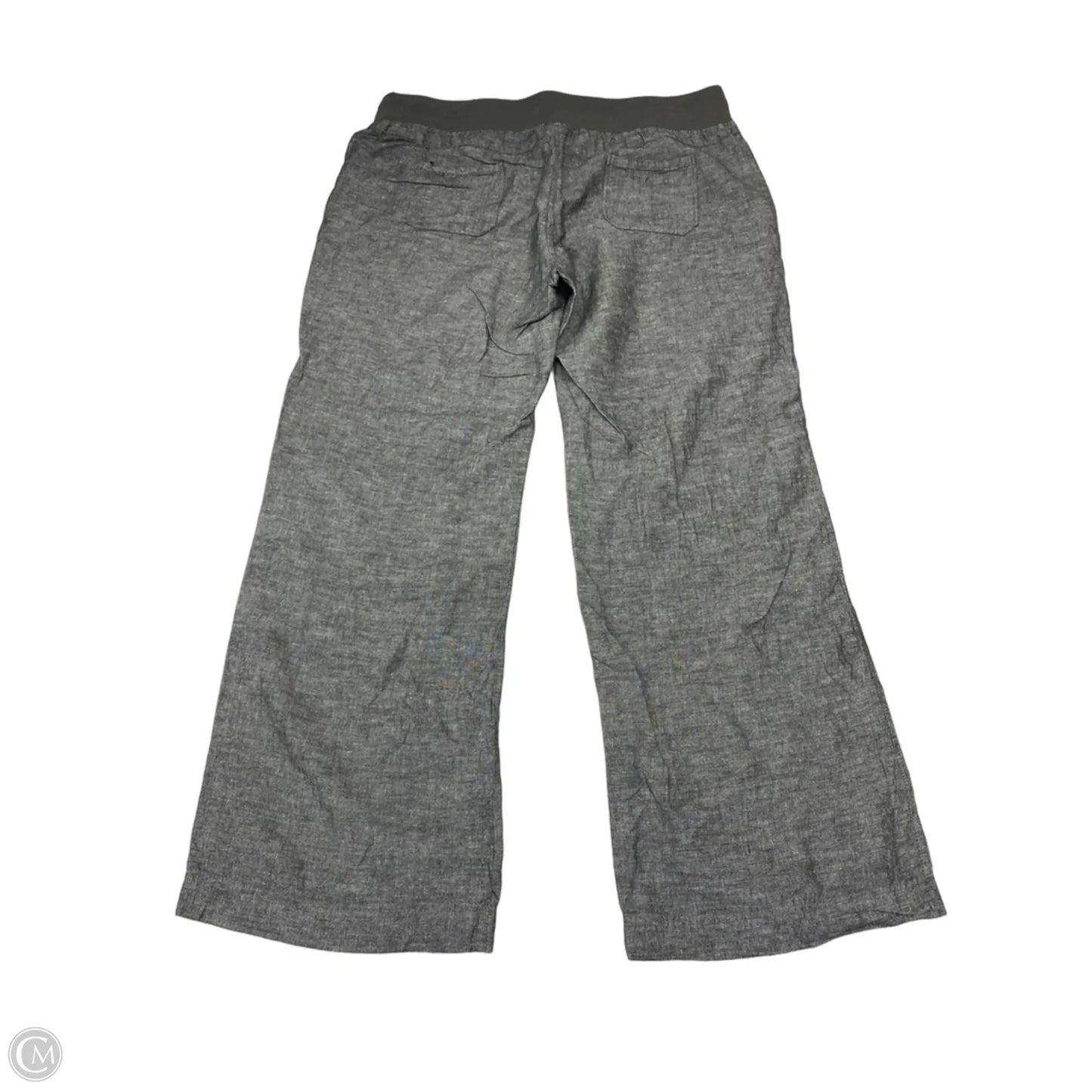 Pants Linen By Soho Apparel In Grey, Size: 14