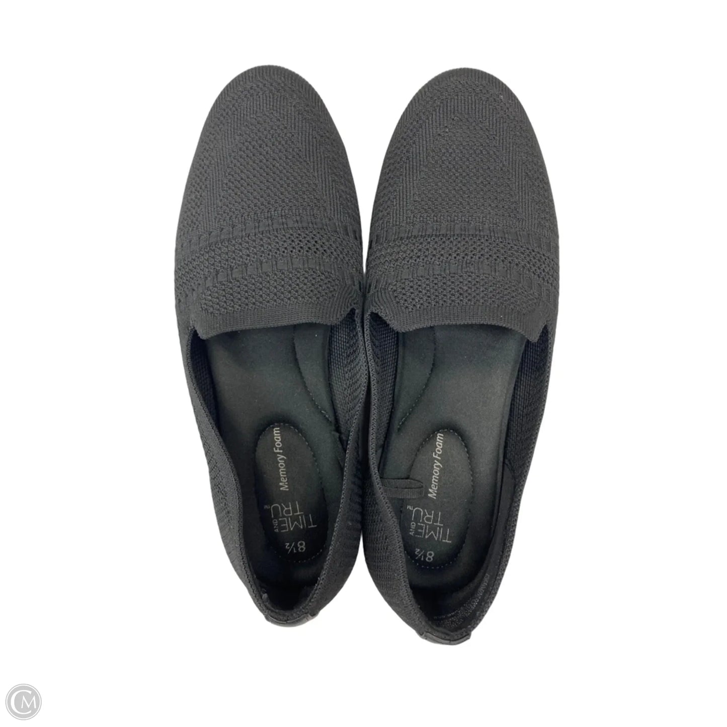 Shoes Flats By Time And Tru In Black, Size: 8.5