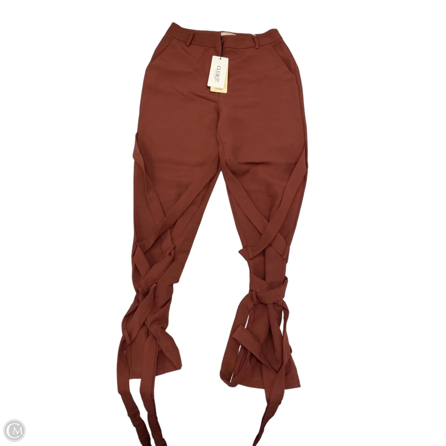 Pants Dress By Clothes Mentor In Brown, Size: 4