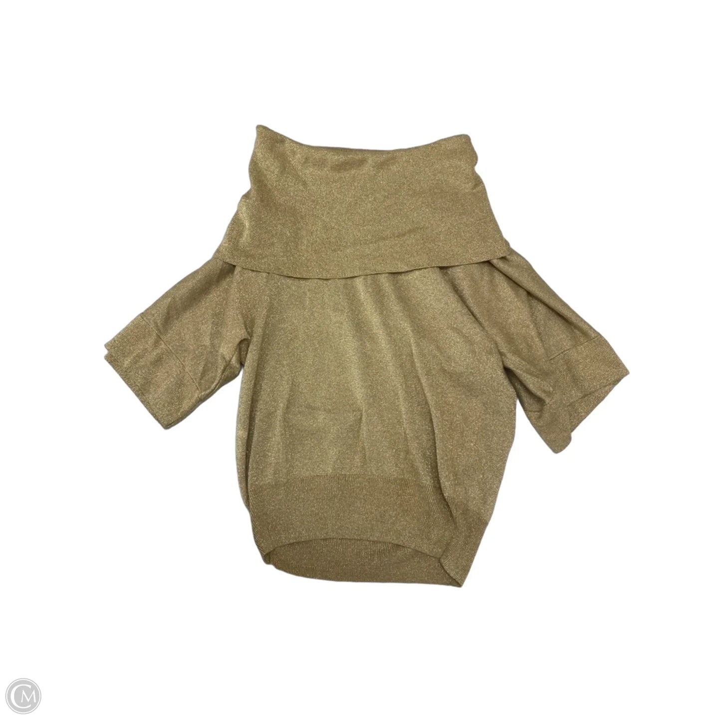 Sweater Designer By Michael By Michael Kors In Gold, Size: Xs