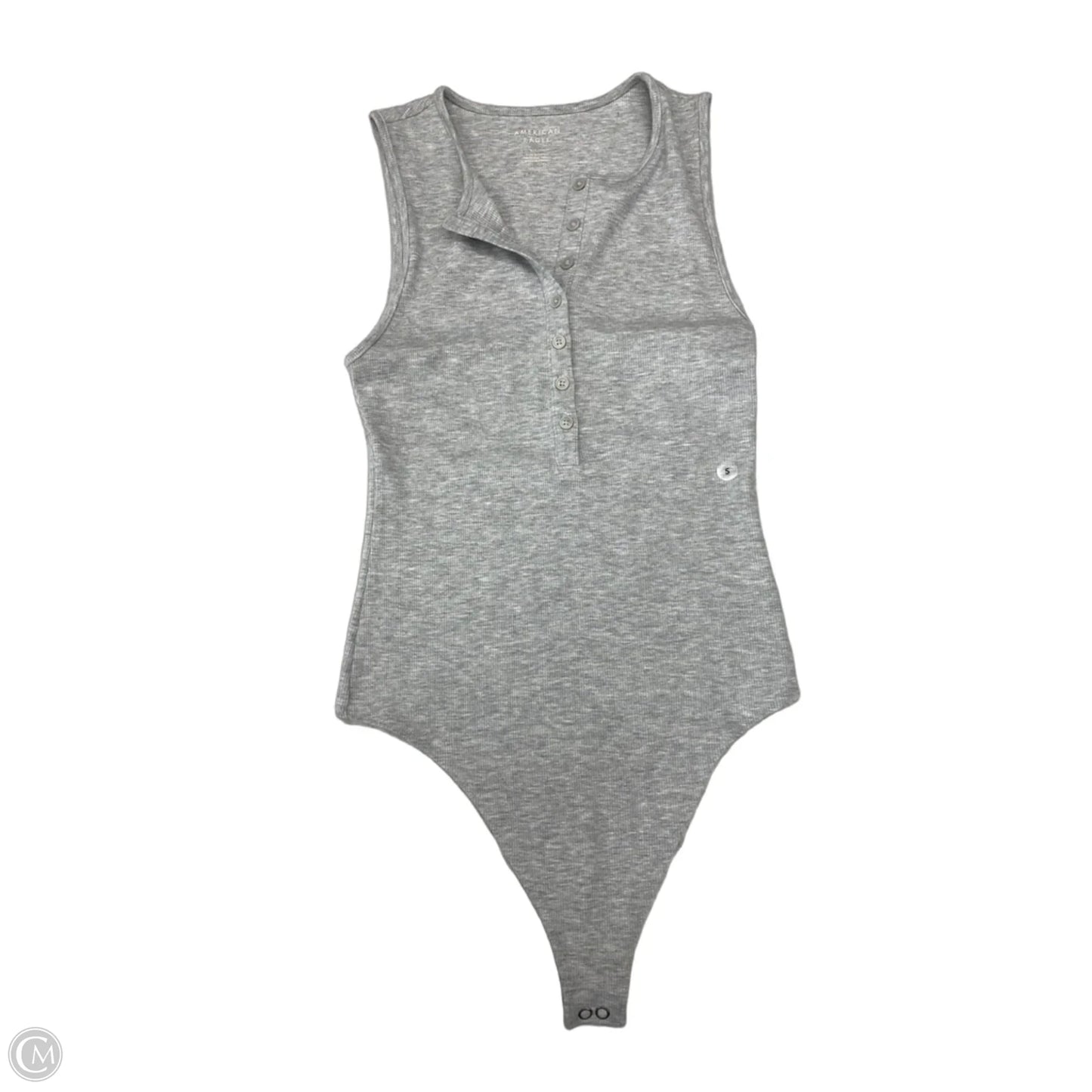 Bodysuit By American Eagle In Grey, Size: S