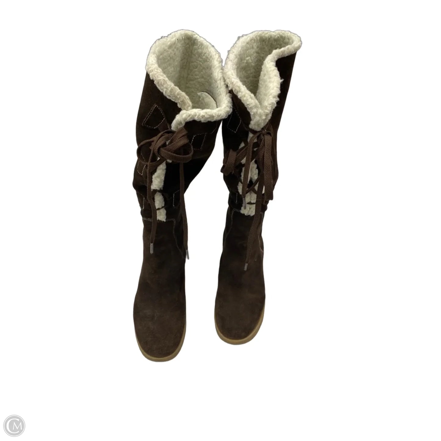 Boots Knee Heels By Michael By Michael Kors In Brown, Size: 10
