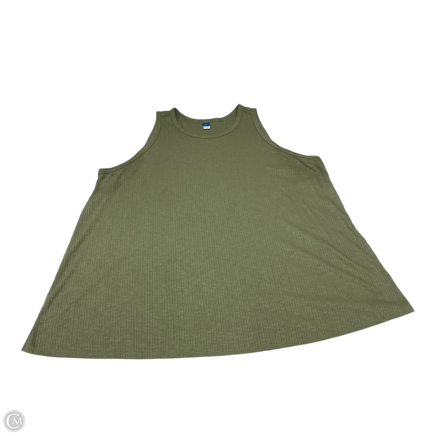 Top Sleeveless Basic By Old Navy In Green, Size: 2x
