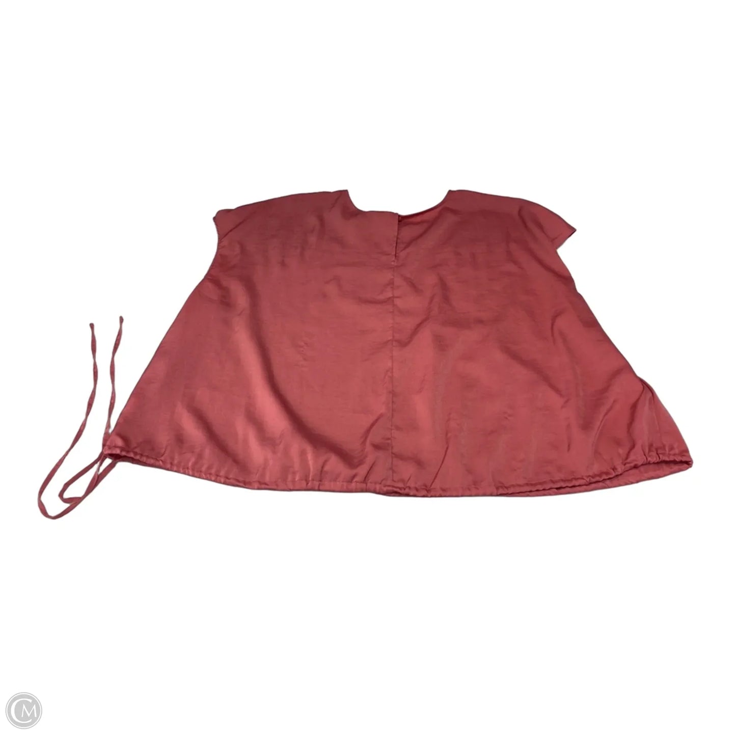 Blouse Sleeveless By Worthington In Pink, Size: 3x