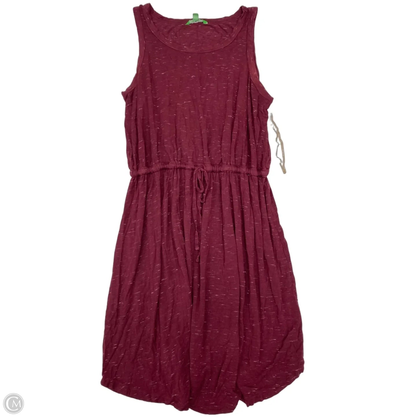 Dress Casual Midi By Dip In Maroon, Size: 2x