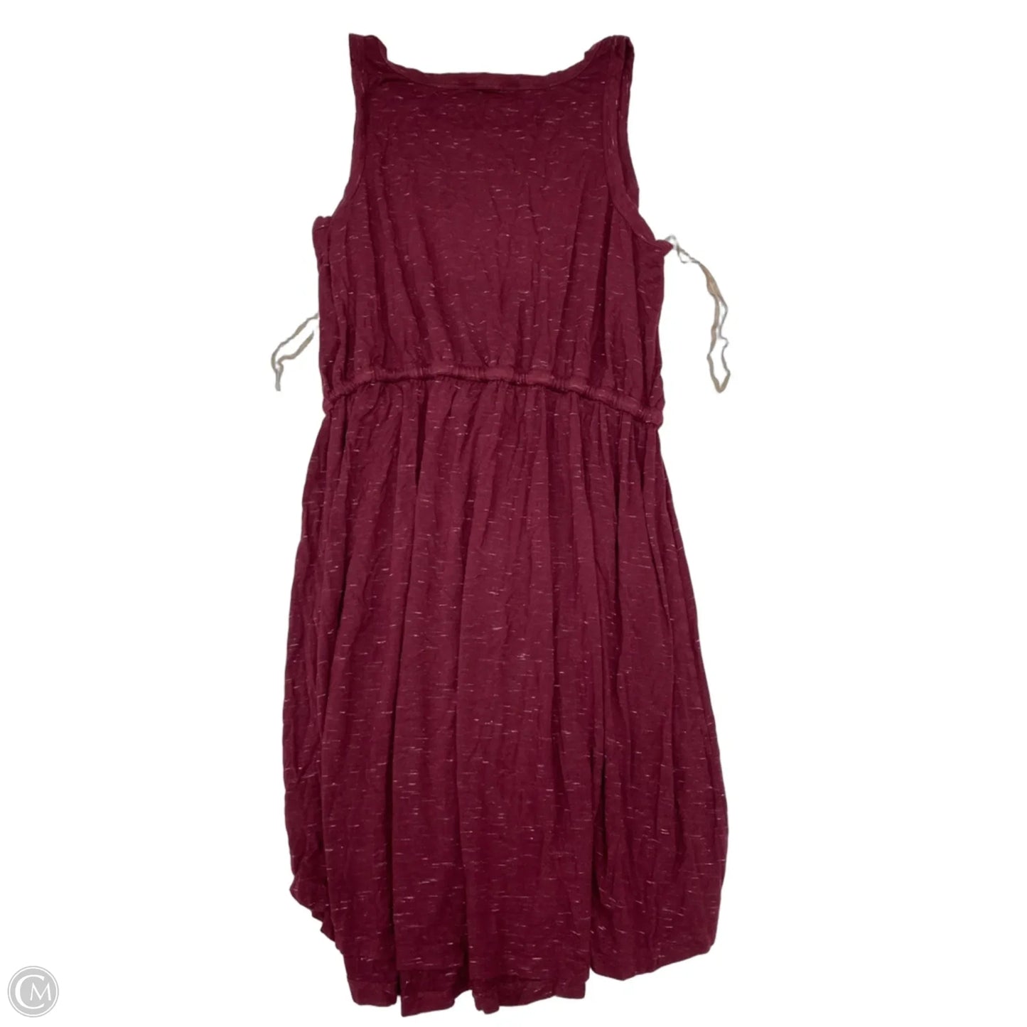Dress Casual Midi By Dip In Maroon, Size: 2x