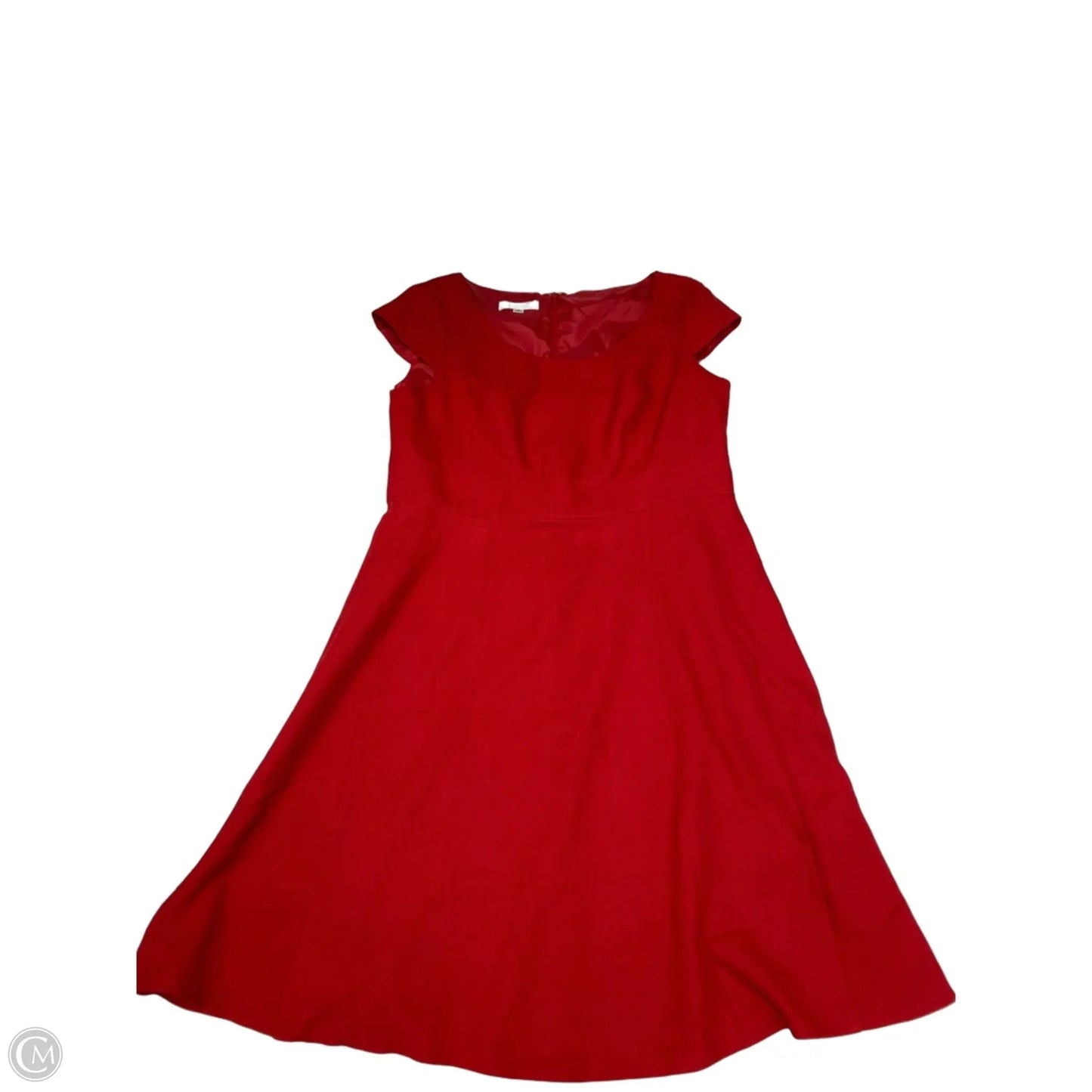 Dress Work By Kasper In Red, Size: Xl